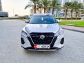 Silver Nissan Kicks 2022 for rent in Sharjah 2