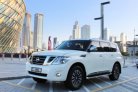 Blanco Nissan Patrulla 2018 for rent in Dubai 3