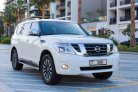 blanc Nissan Patrouille 2018 for rent in Dubaï 1