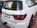 White Nissan Patrol Titanium 2020 for rent in Dubai 4