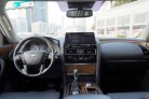 White Nissan Patrol Platinum 2021 for rent in Dubai 4