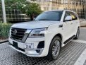 White Nissan Patrol Platinum 2021 for rent in Dubai 11