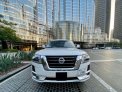White Nissan Patrol Platinum 2021 for rent in Dubai 7