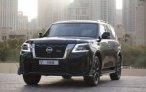 Black Nissan Patrol 2021 for rent in Dubai 1
