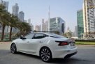 White Nissan Maxima 2022 for rent in Sharjah 2