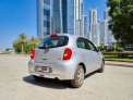 Silver Nissan Micra 2020 for rent in Abu Dhabi 6
