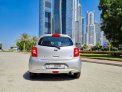 Silver Nissan Micra 2020 for rent in Abu Dhabi 7
