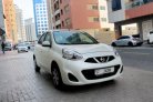 Beyaz Nissan Micra 2020 for rent in Dubai 1