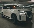 White Nissan Patrol Nismo 2020 for rent in Dubai 4