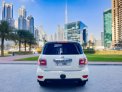 White Nissan Patrol Platinum 2017 for rent in Sharjah 10