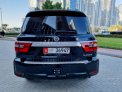 Black Nissan Patrol Platinum 2021 for rent in Abu Dhabi 8