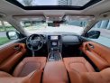 Black Nissan Patrol Platinum 2021 for rent in Abu Dhabi 5