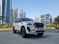 White Nissan Patrol Platinum 2022 for rent in Sharjah 8