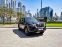 Blue Nissan Patrol Titanium 2021 for rent in Abu Dhabi 10