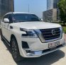 White Nissan Patrol Titanium 2021 for rent in Dubai 4