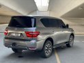 Gray Nissan Patrol Titanium 2021 for rent in Dubai 3