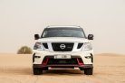 White Nissan Patrol Nismo 2018 for rent in Dubai 2