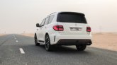White Nissan Patrol Nismo 2018 for rent in Dubai 7