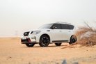 White Nissan Patrol Nismo 2018 for rent in Dubai 8