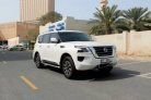 White Nissan Patrol Titanium 2020 for rent in Dubai 1