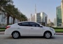 White Nissan Sunny 2022 for rent in Sharjah 3