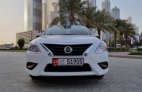 White Nissan Sunny 2022 for rent in Sharjah 4