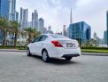White Nissan Sunny 2022 for rent in Dubai 9