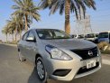 Silver Nissan Sunny 2023 for rent in Dubai 3