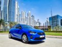 Blue Opel Corsa 2022 for rent in Dubai 1