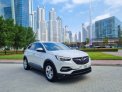 White Opel Grandland 2020 for rent in Abu Dhabi 1