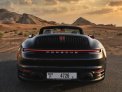 Black Porsche 911 Carrera S Spyder 2021 for rent in Dubai 4