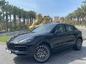 Black Porsche Cayenne 2022 for rent in Dubai 1