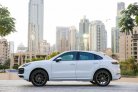 White Porsche Cayenne Coupe 2020 for rent in Dubai 2