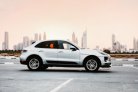 Silver Porsche Macan 2021 for rent in Dubai 2