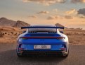 Blauw Porsche 911 GT3 2022 for rent in Dubai 5