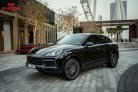 Black Porsche Cayenne Coupe 2022 for rent in Dubai 1