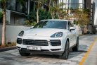 White Porsche Cayenne Coupe 2021 for rent in Dubai 8