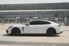 White Porsche Panamera 2021 for rent in Dubai 3