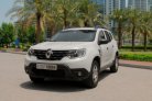 White Renault Duster 2019 for rent in Ajman 1