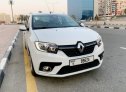 White Renault Symbol 2020 for rent in Dubai 1