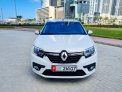 White Renault Symbol 2022 for rent in Dubai 3