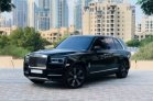 Black Rolls Royce Cullinan Black Badge 2020 for rent in Ras Al Khaimah 1