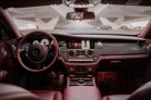 Maroon Rolls Royce Wraith Black Badge 2019 for rent in Dubai 5