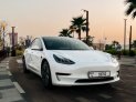 White Tesla Model 3 Standard Plus 2022 for rent in Dubai 6