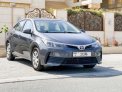 Gray Toyota Corolla 2019 for rent in Dubai 1