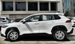 White Toyota Corolla Cross 2022 for rent in Dubai 2