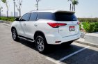 White Toyota Fortuner 2021 for rent in Abu Dhabi 4