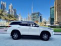 White Toyota Fortuner 2022 for rent in Sharjah 3