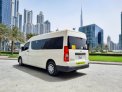 White Toyota Hiace 13 Seater 2020 for rent in Dubai 12