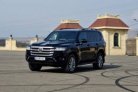 Black Toyota Land Cruiser EXR V8 2022 for rent in Tbilisi 1